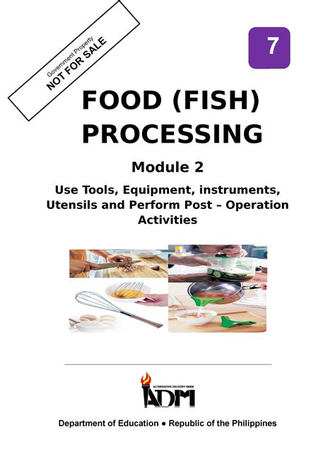 food fish processing module